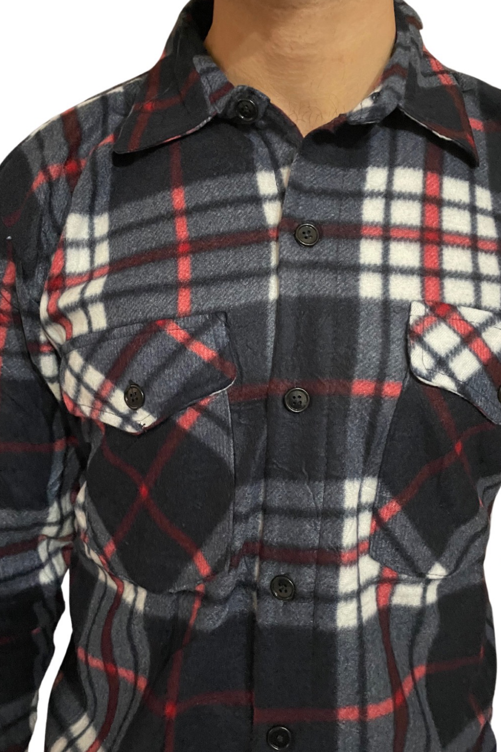 Camicia Pile Uomo