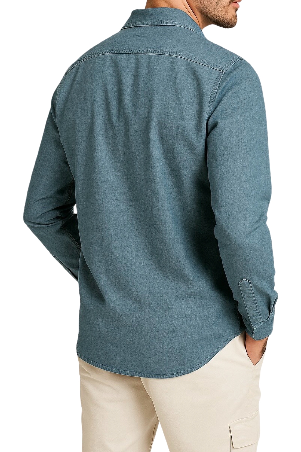Camicia Jeans Uomo