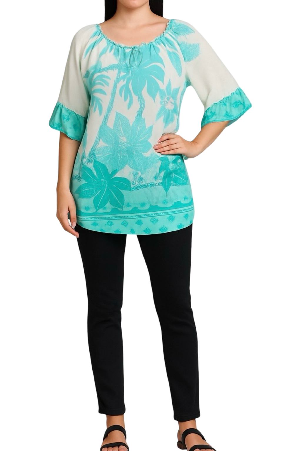 Maglia Azzurro Acqua Marina