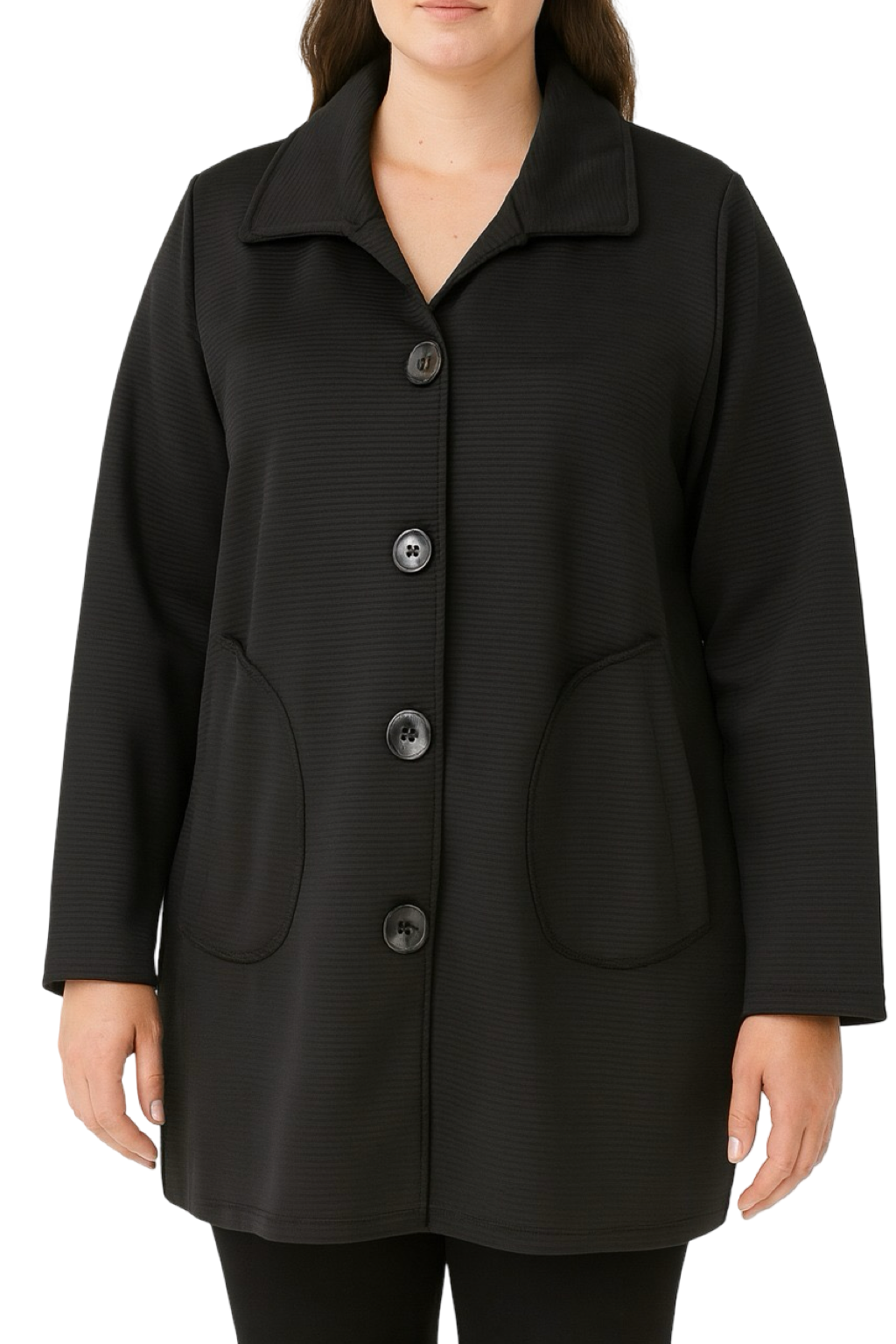 Giacca Stile Cappotto con tasconi