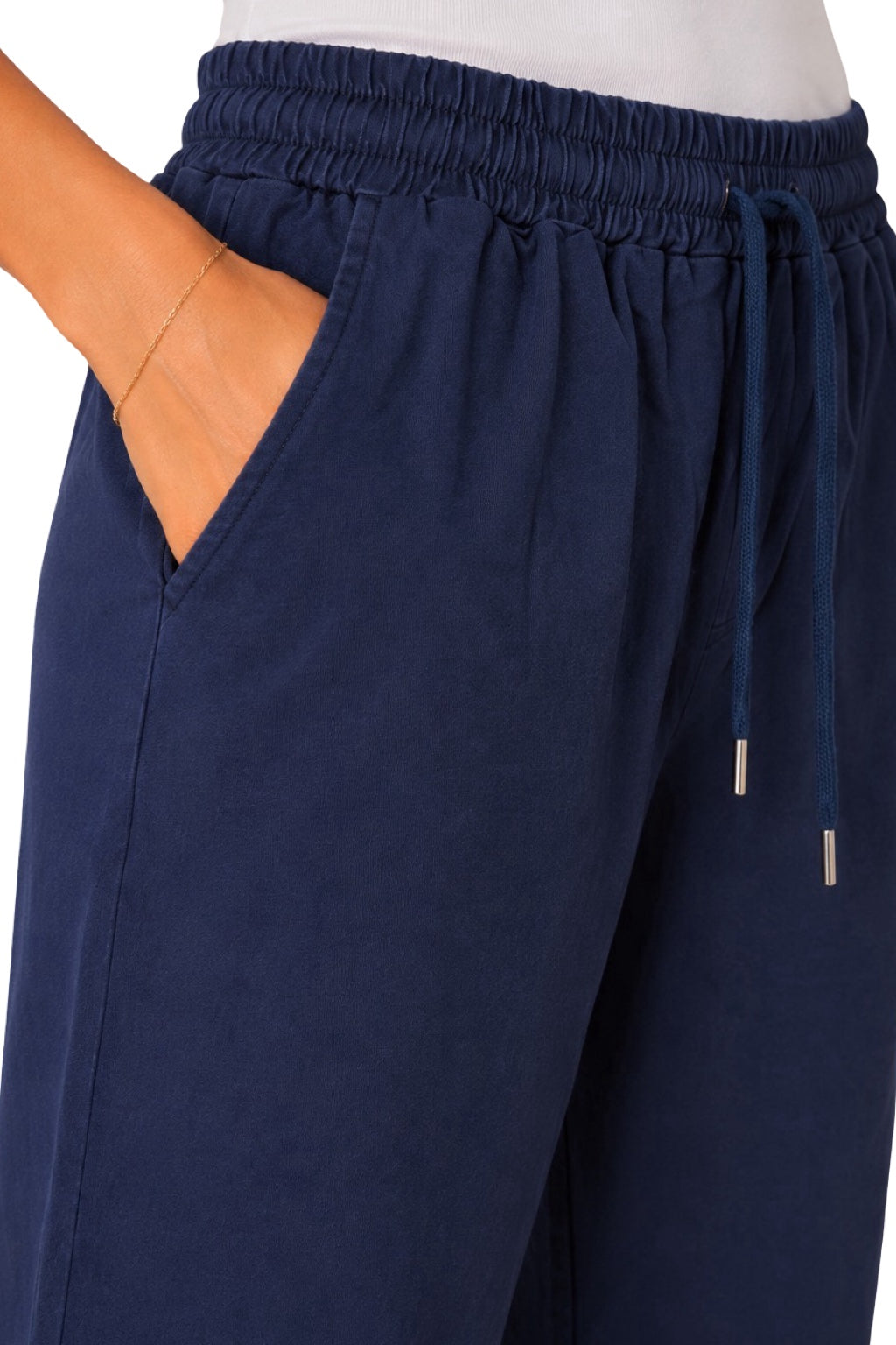 Pantaloni Capri Jeans color