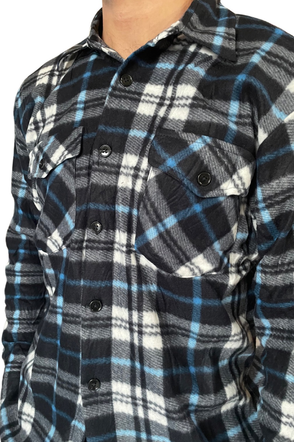 Camicia Pile Uomo