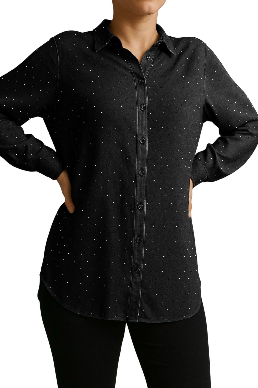 Camicia Elegante Brillantini