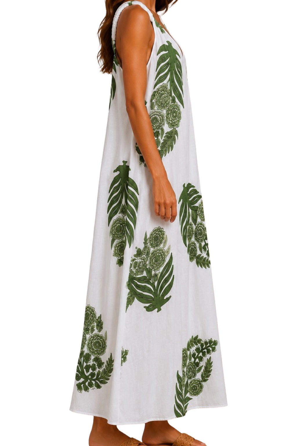 Vestito Spallina Arricciata