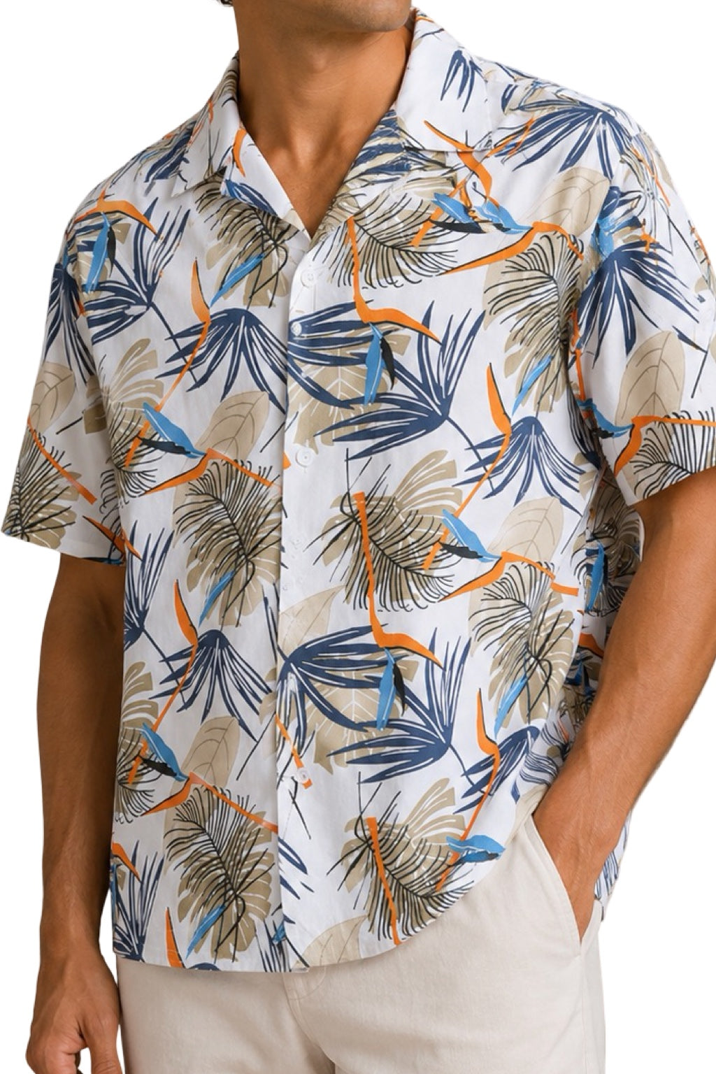 Camicia uomo Hawaiana