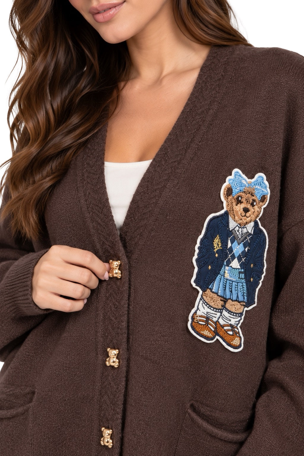 Cardigan Lungo Teddy