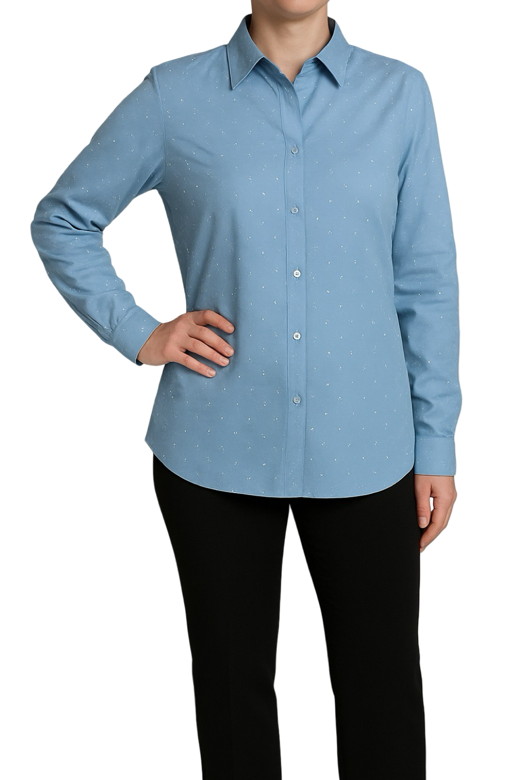 Camicia Jeans Brillantini