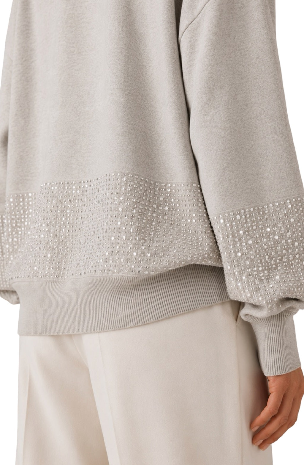Maglia Lunga Fascia Paillettes