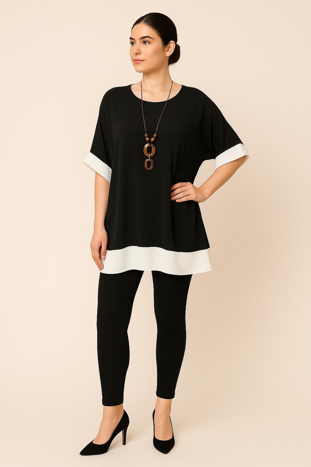 Blusa con Collana OMAGGIO
