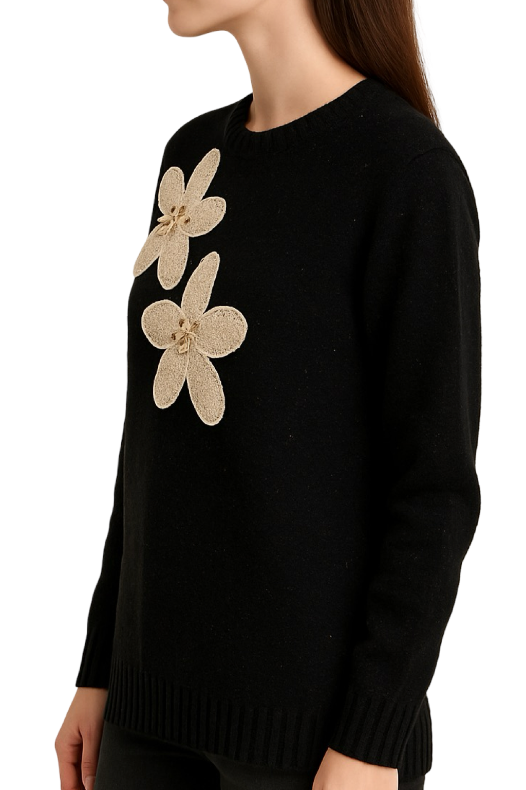 Maglione Macramé con tasche