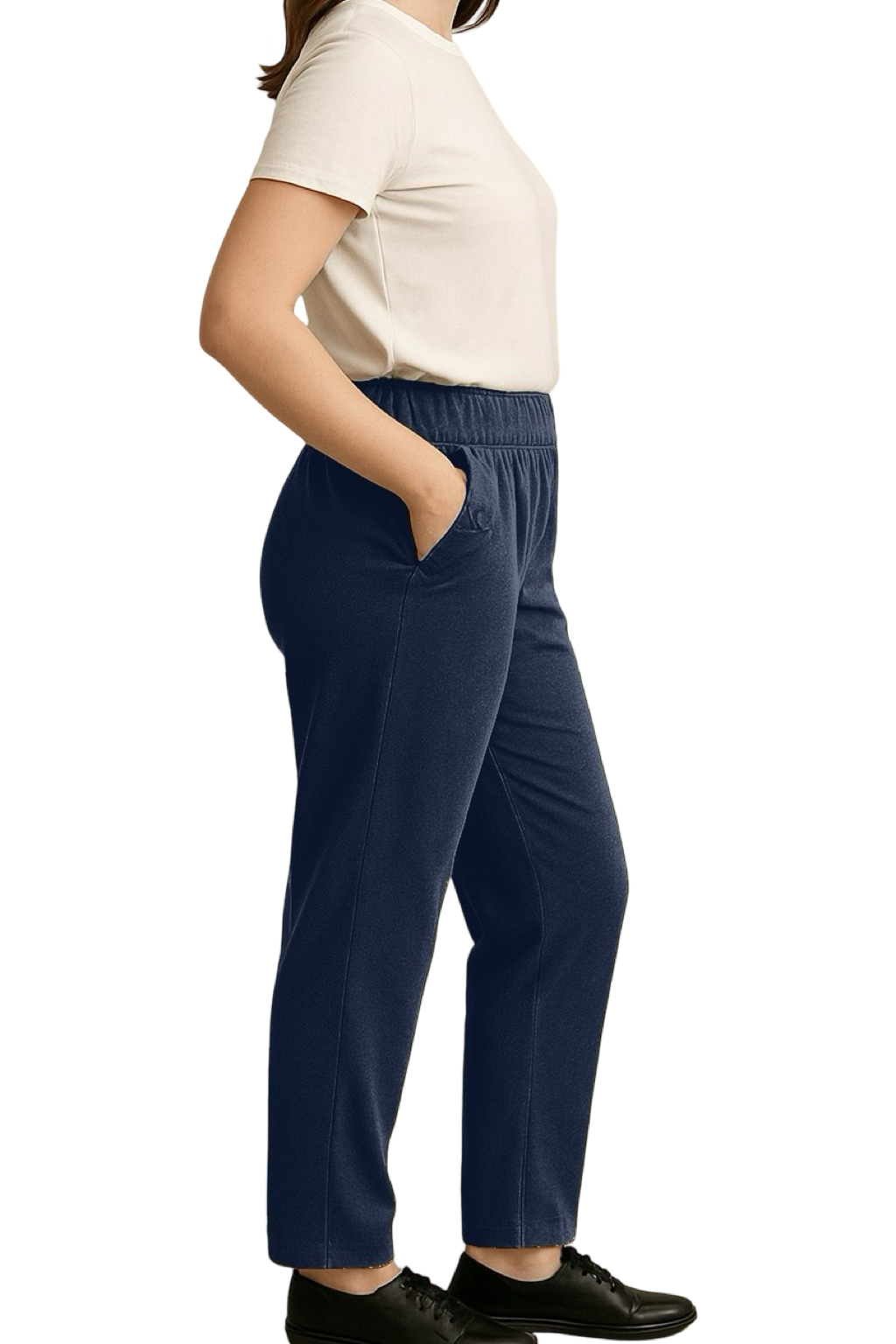 Pantaloni Basic con elastico