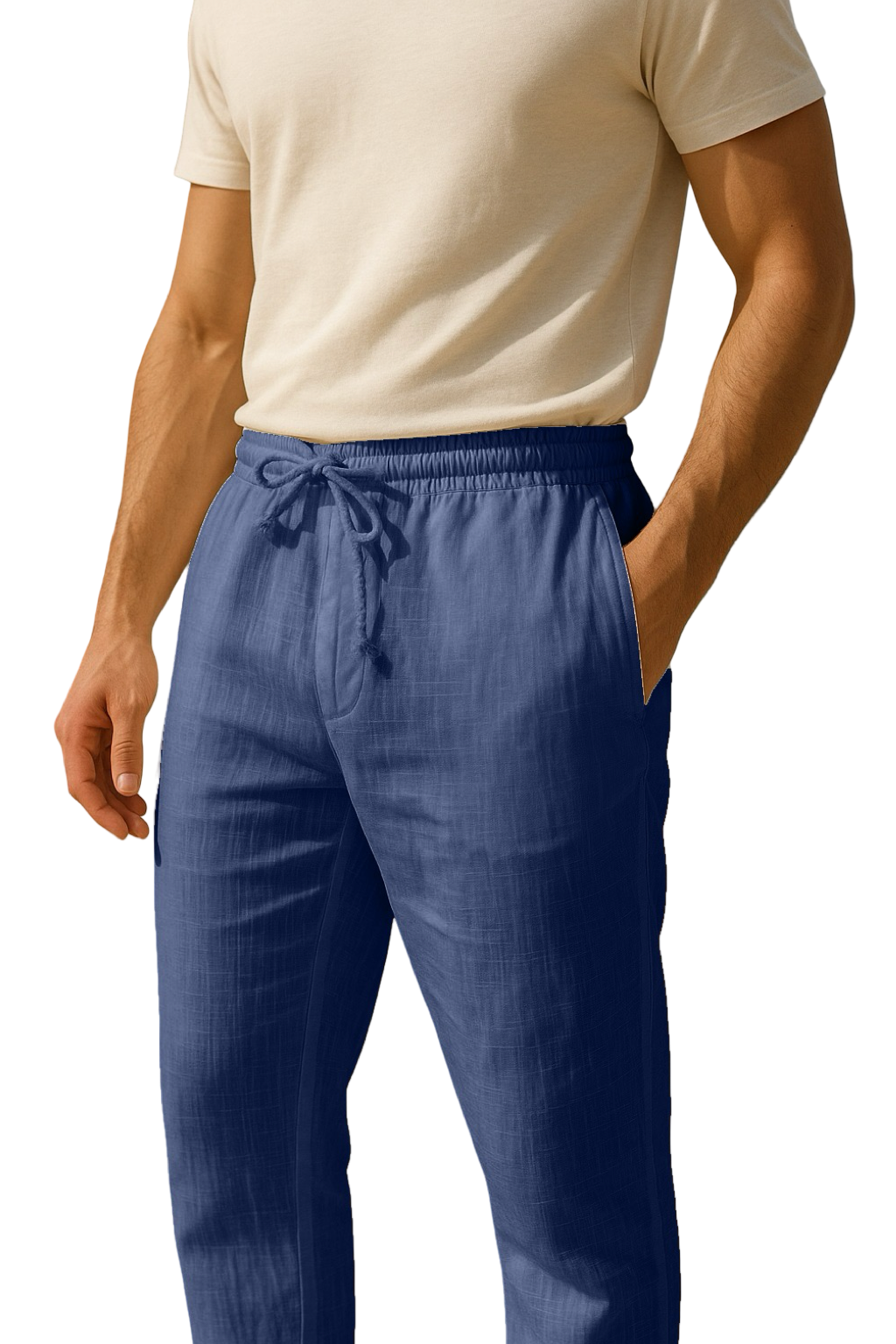 Pantaloni Lino uomo