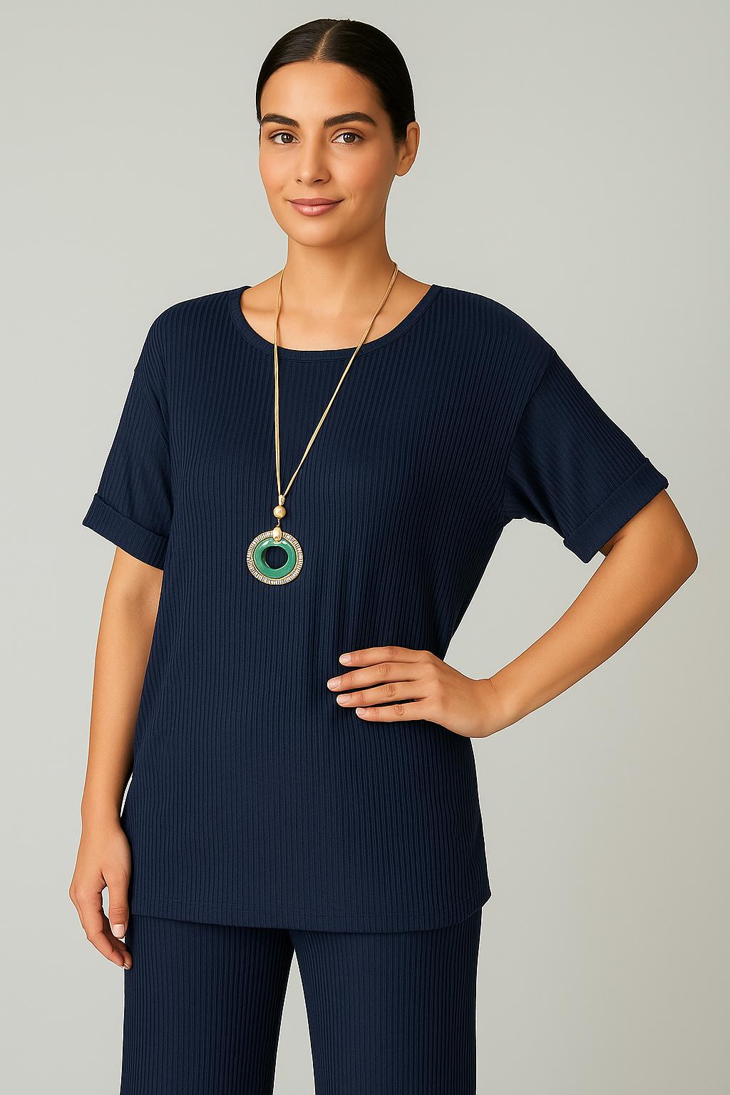 Completo Plissé con collana OMAGGIO