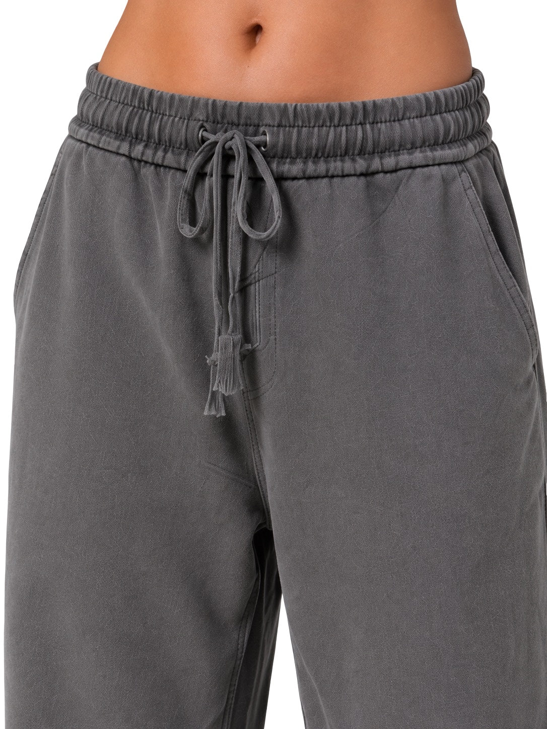Pantaloni con elastico in vita