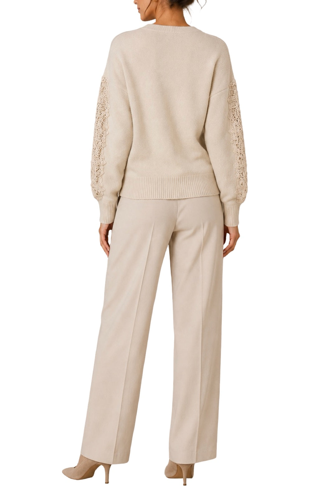 Cardigan Chic Maniche in Pizzo