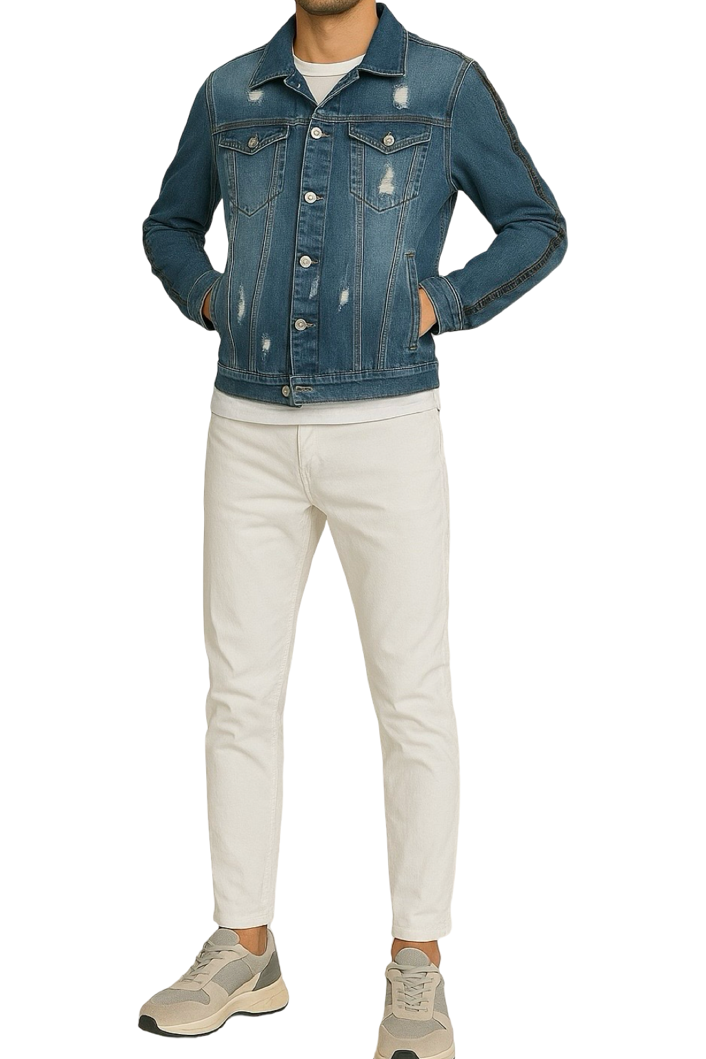 Giubbino Jeans Uomo