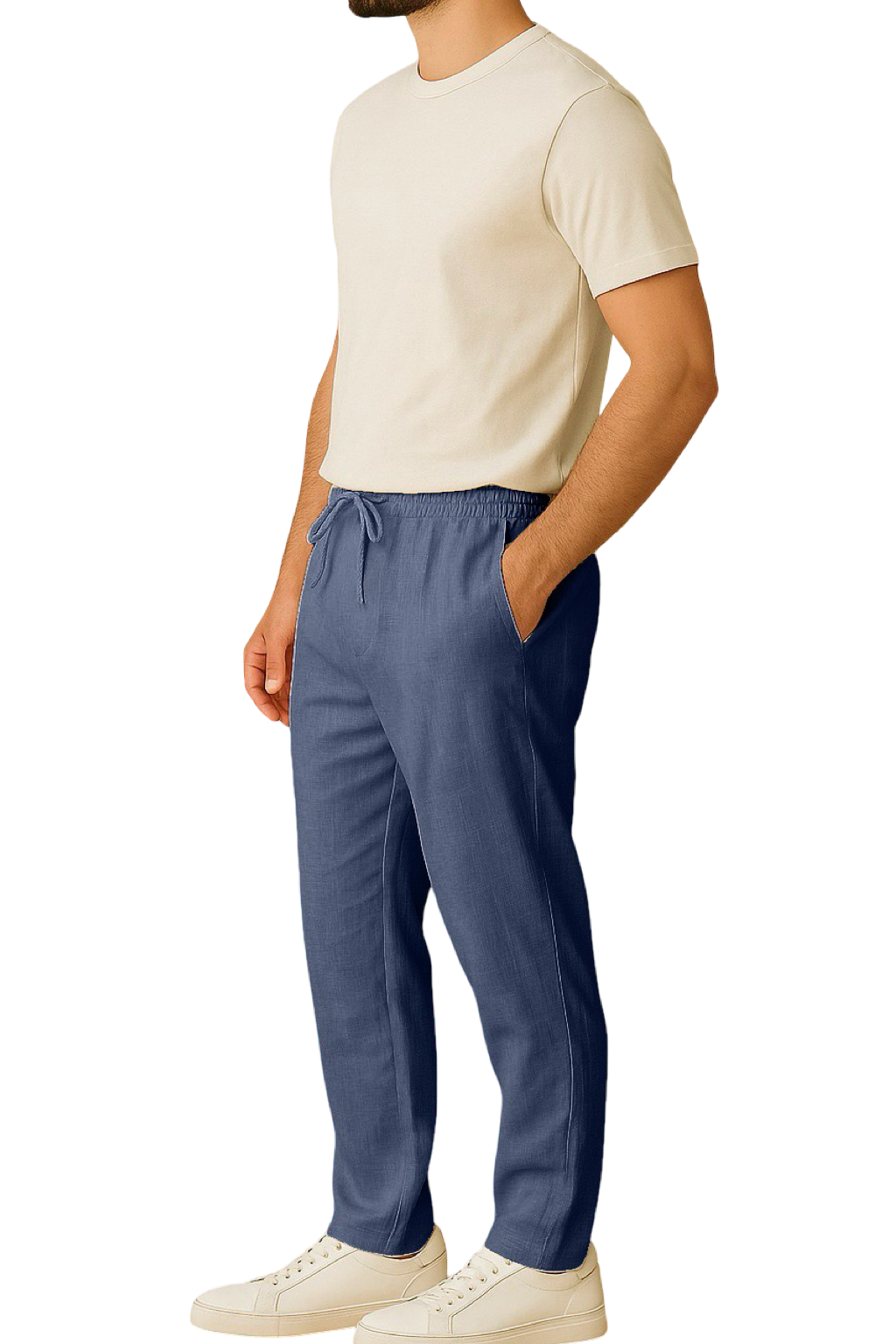 Pantaloni Lino uomo