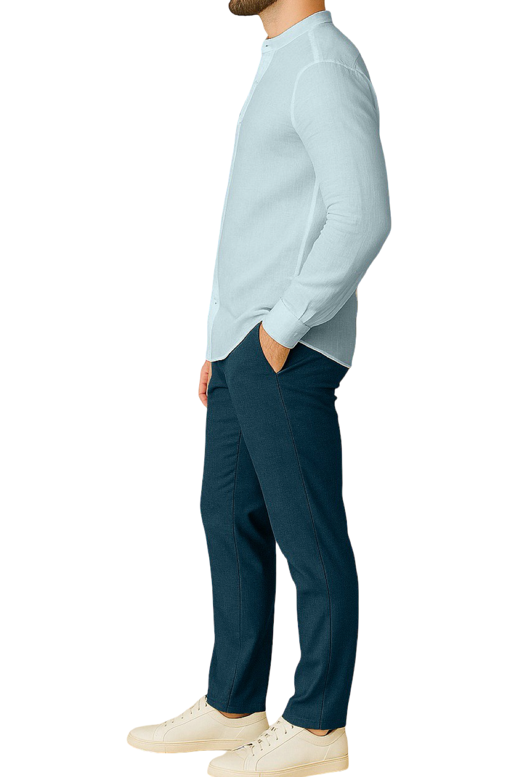 Camicia di lino uomo