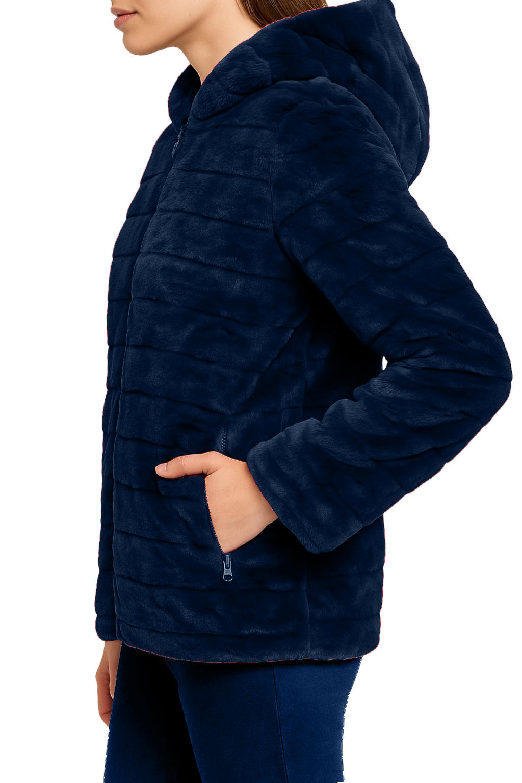 Giubbotto Double-face Pelliccia