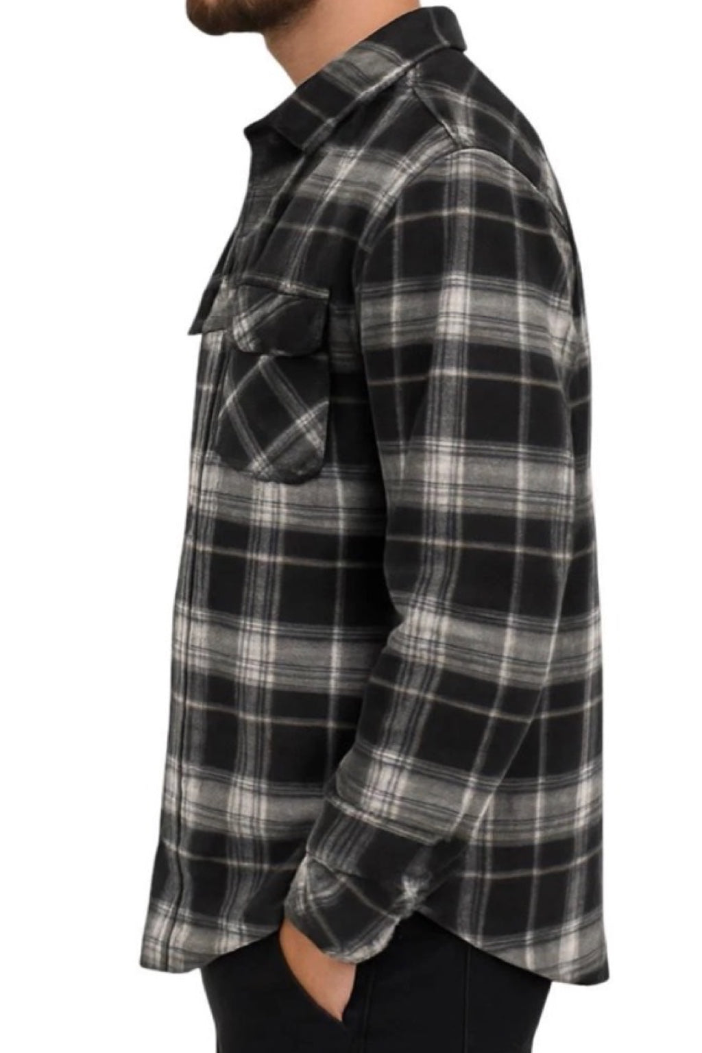 Camicia Pile Uomo