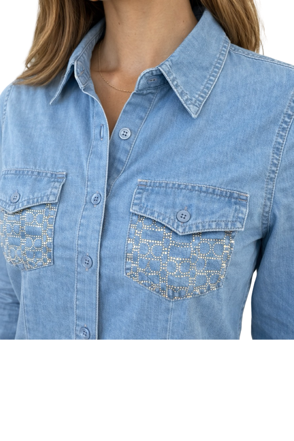 Camicia Jeans Donna