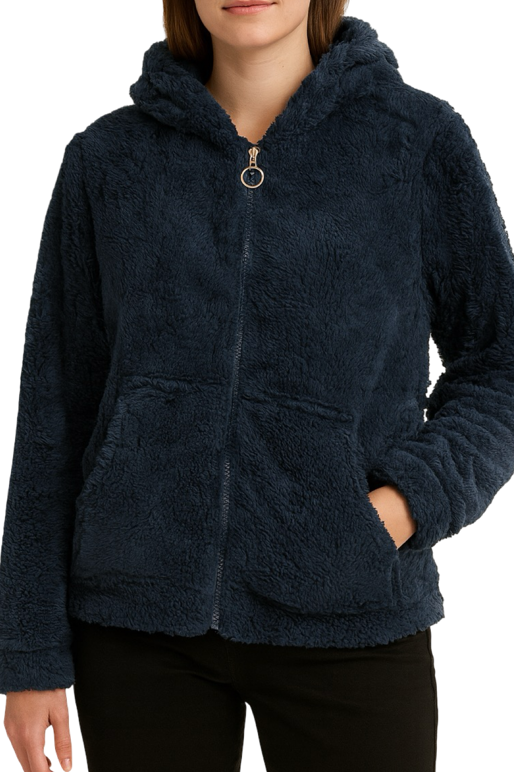 Pelliccia Stile Felpa