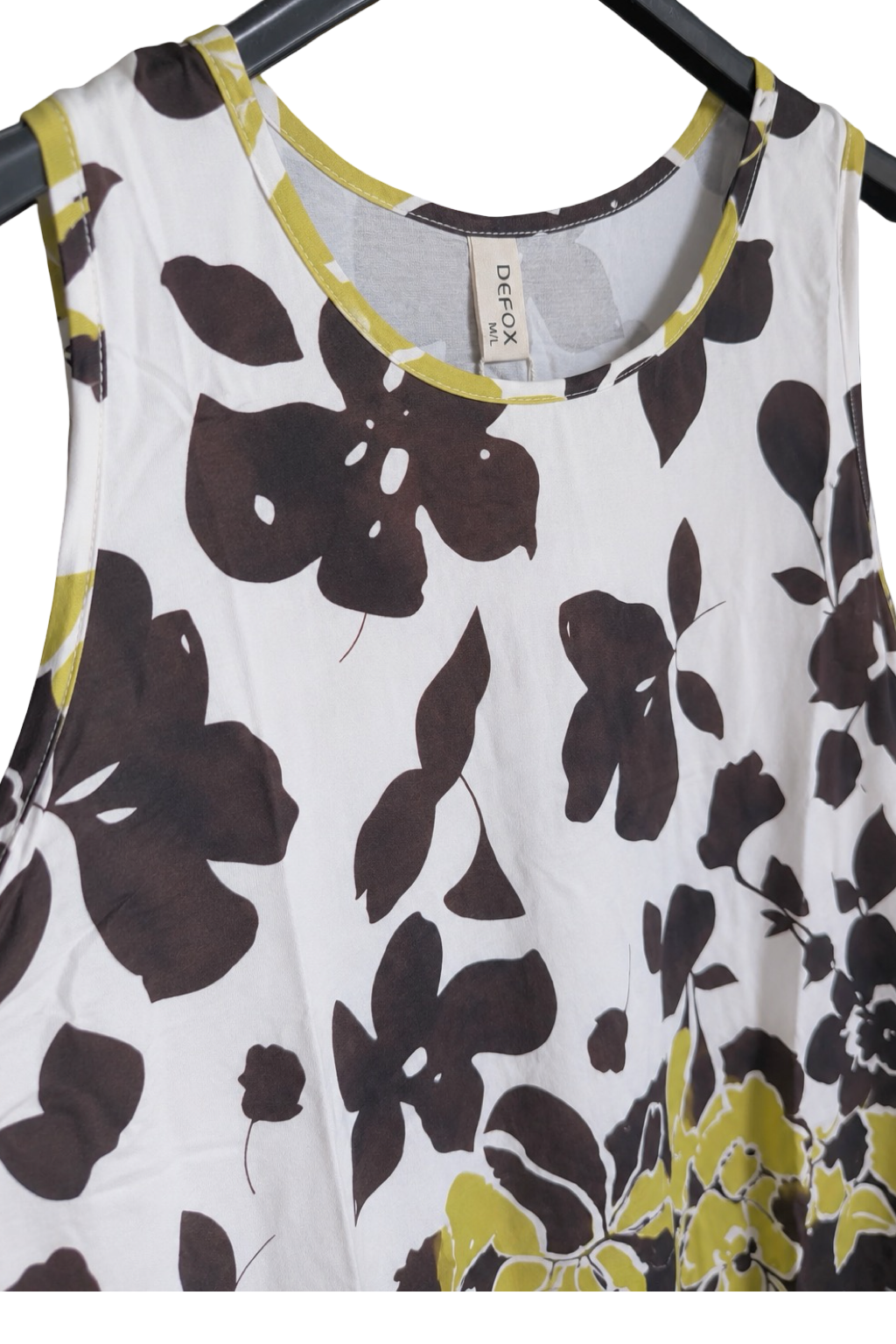 Blusa giro maniche floreale