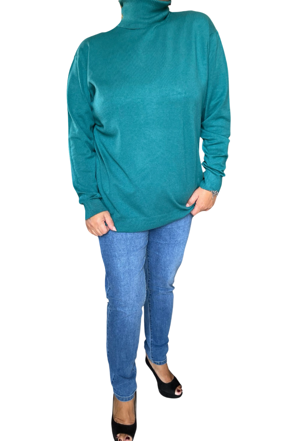 Maglia Collo alto Oversize