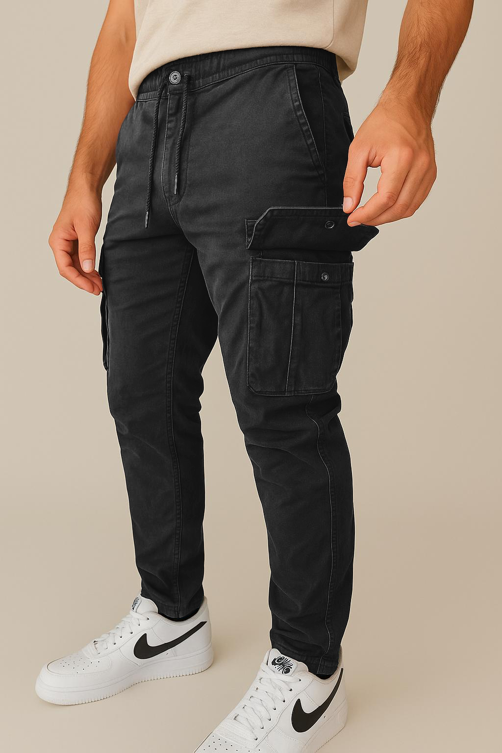 Pantaloni Cargo Uomo