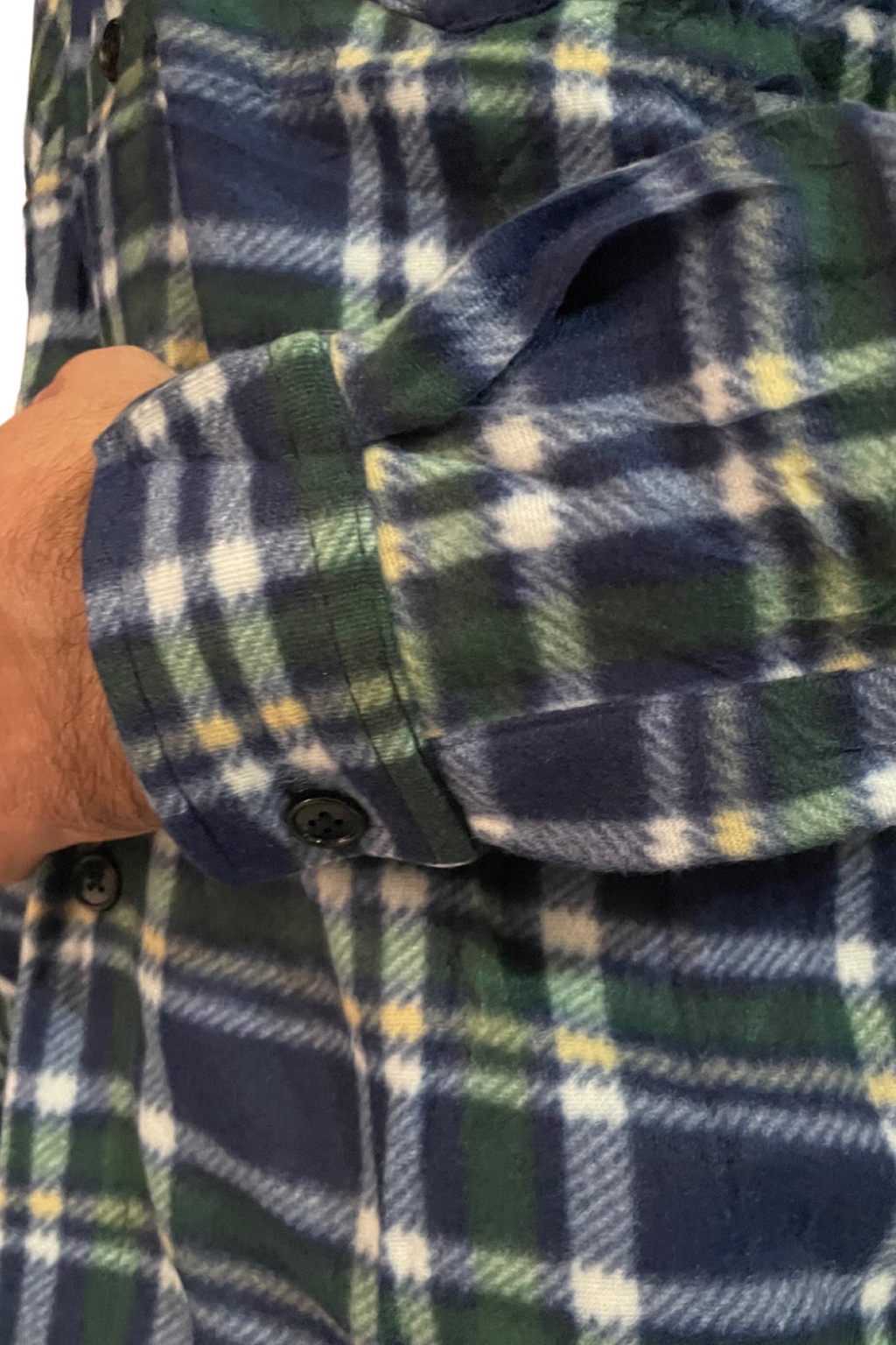 Camicia Pile Uomo