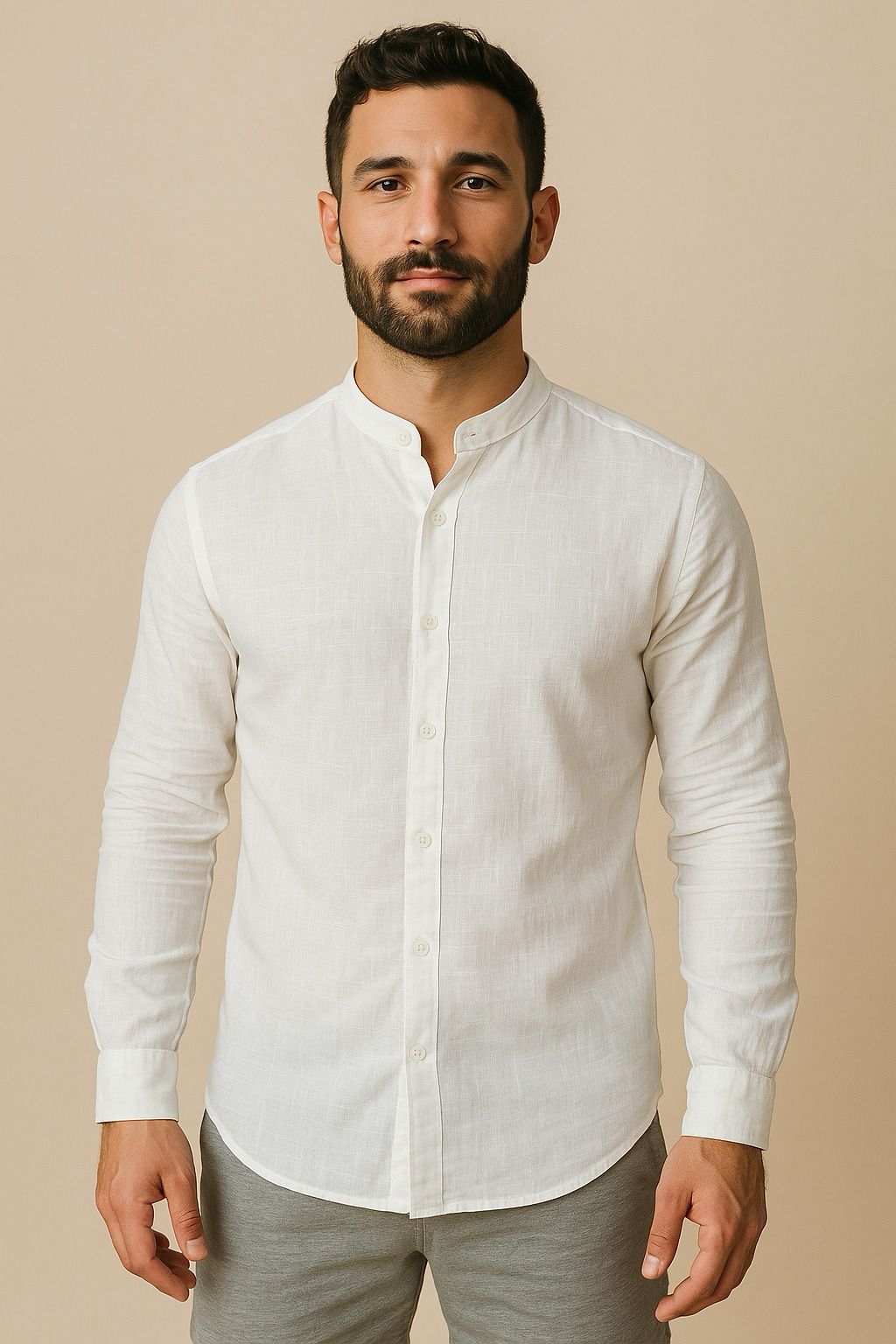 Camicia di lino uomo
