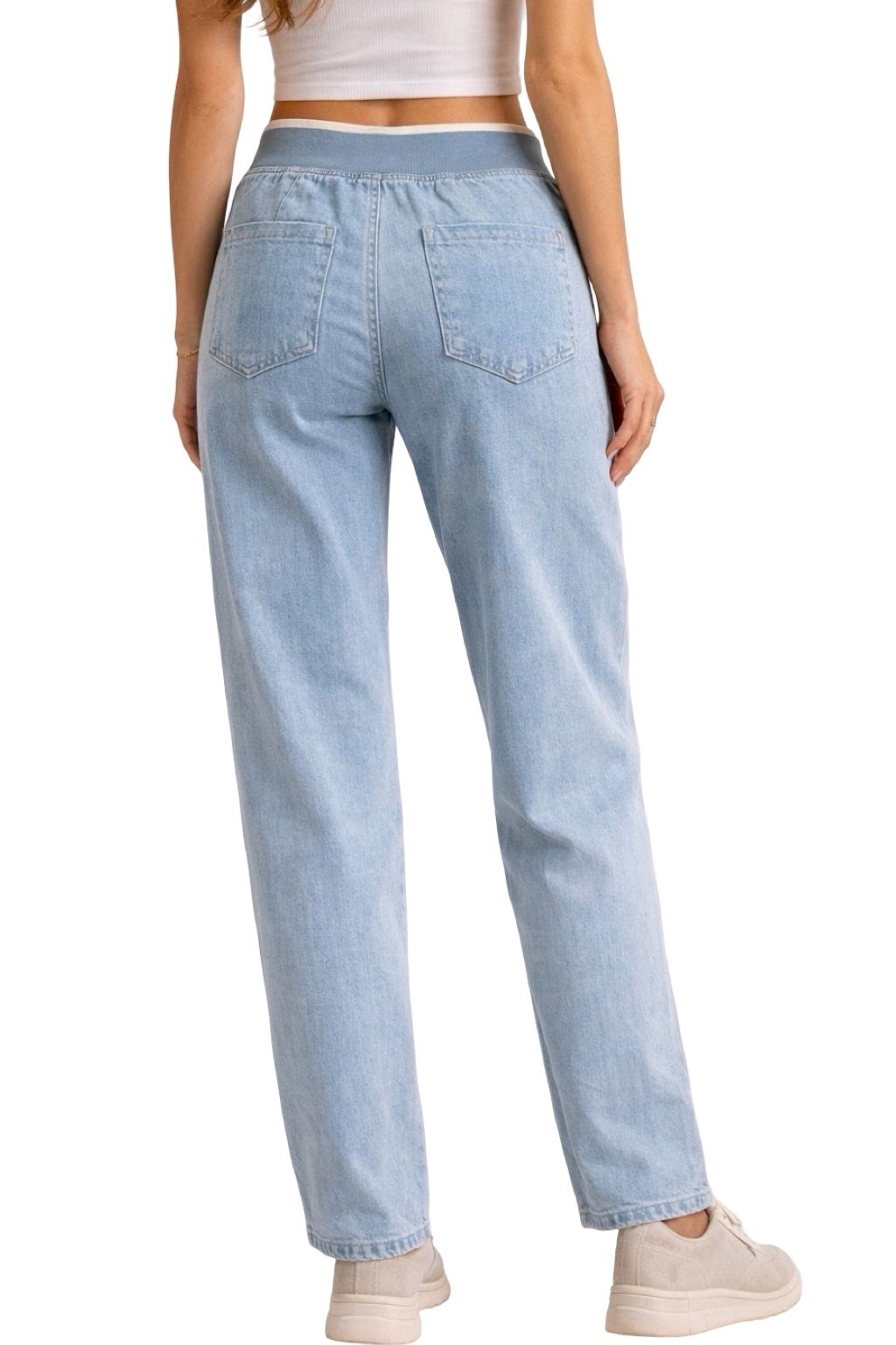 Jeans Chiaro Elasticizzato