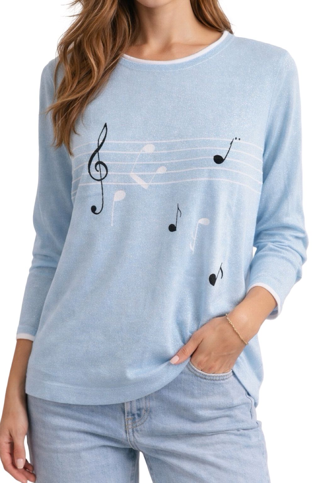Maglia Filo Note Musicali