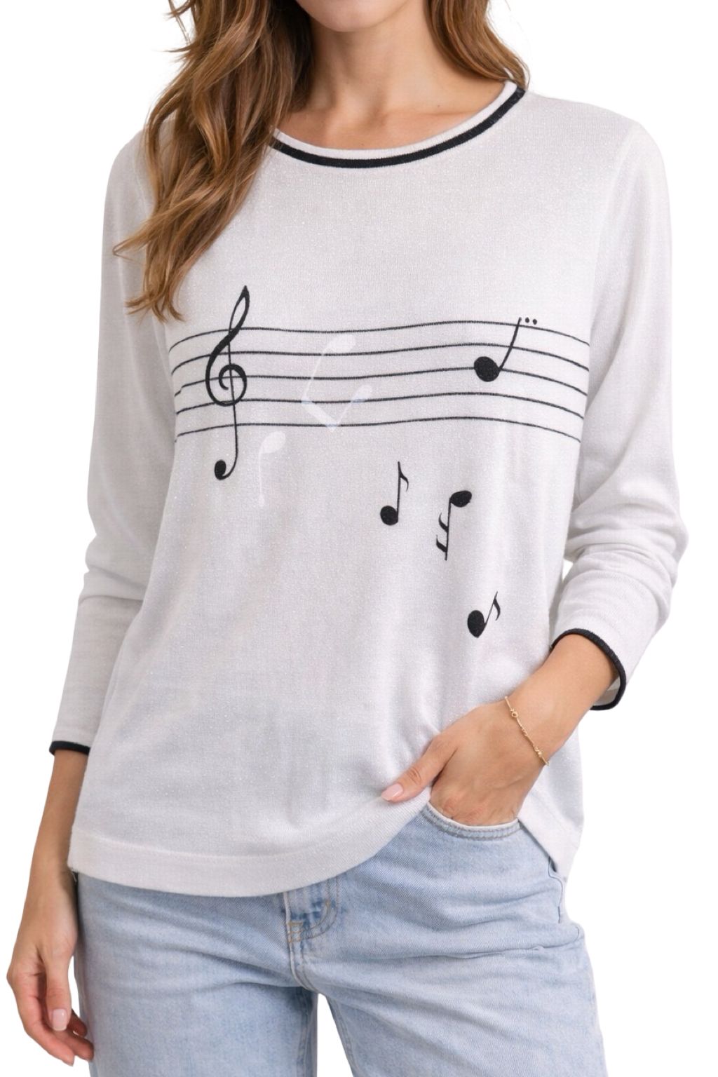 Maglia Filo Note Musicali
