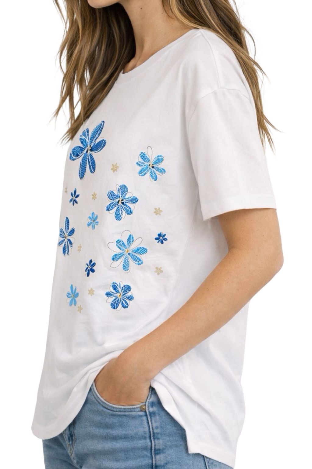 T-Shirt Stampa Floreale