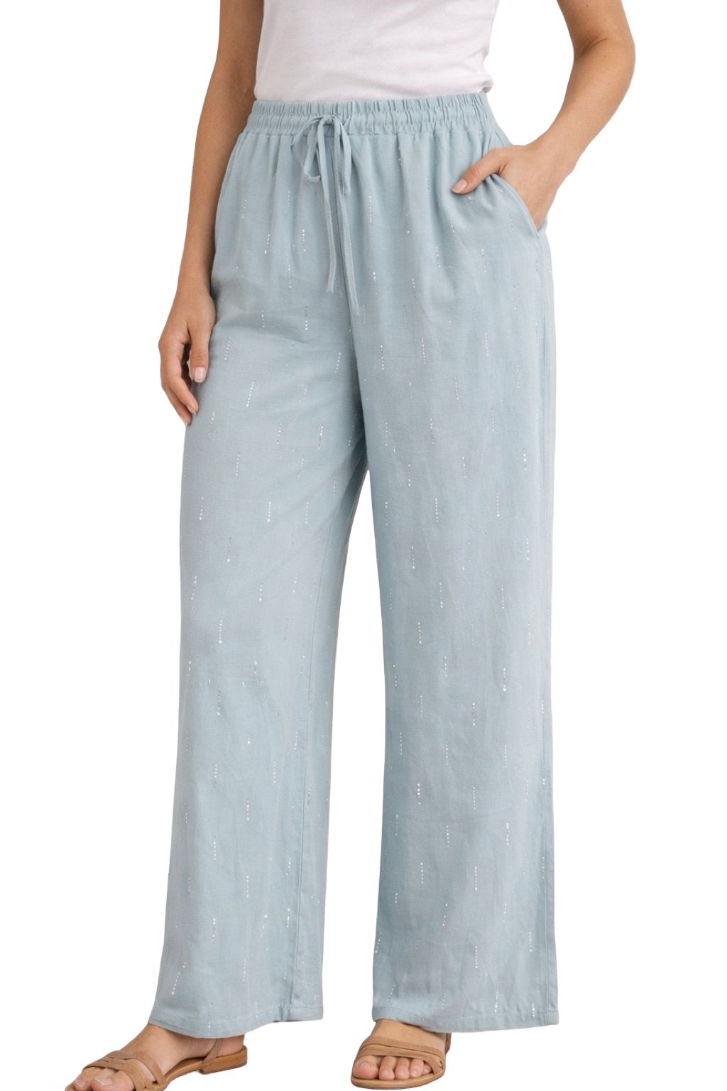 Pantaloni Brillantini Cadenti
