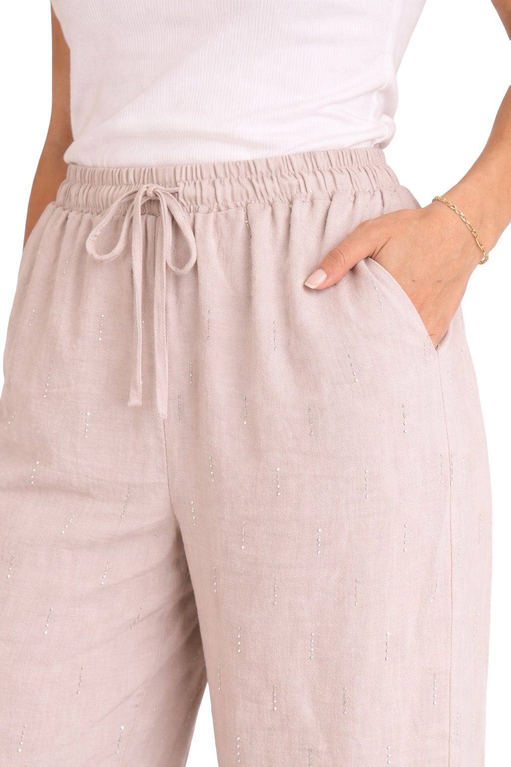 Pantaloni Brillantini Cadenti