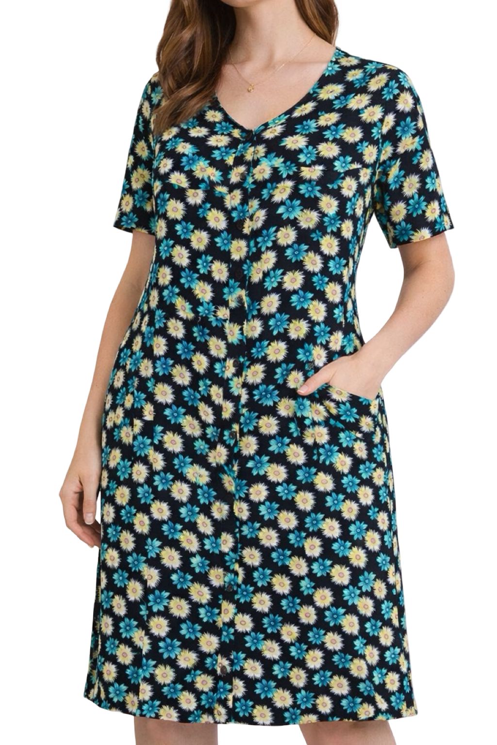 Vestito Manica Corta Signora