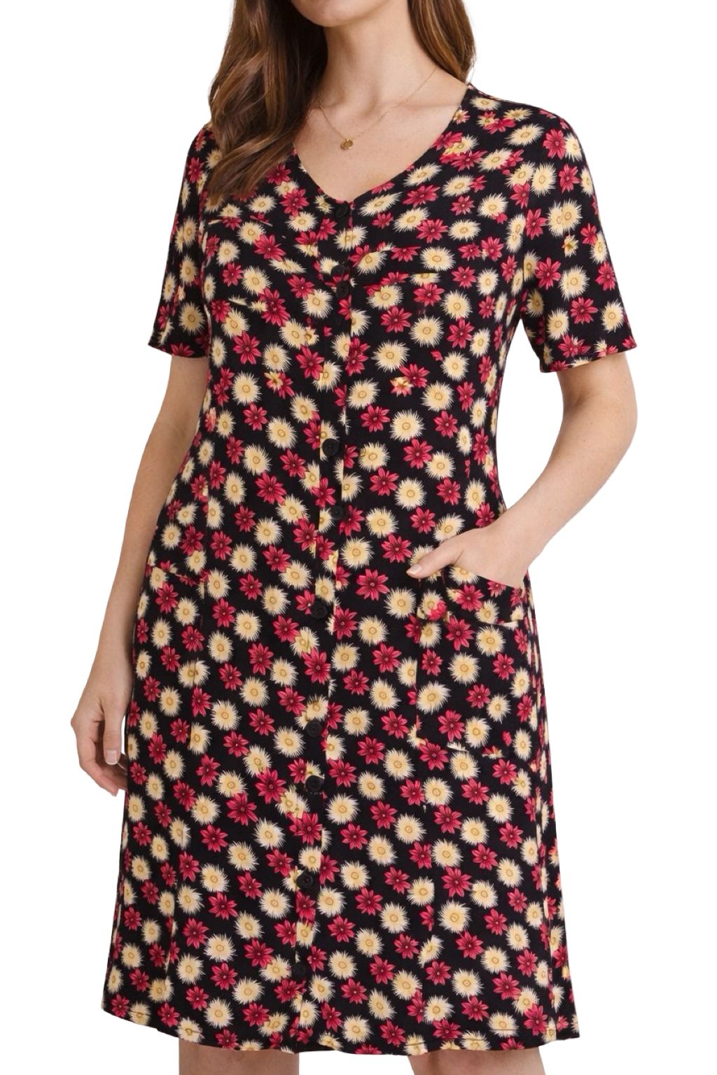 Vestito Manica Corta Signora