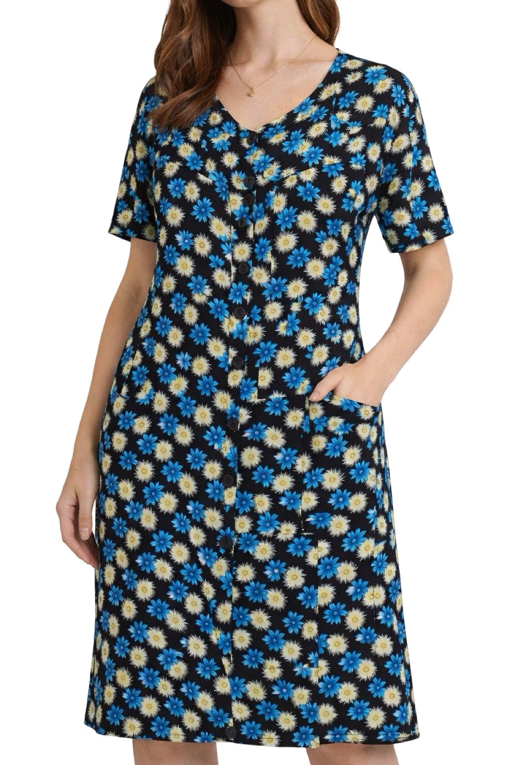 Vestito Manica Corta Signora