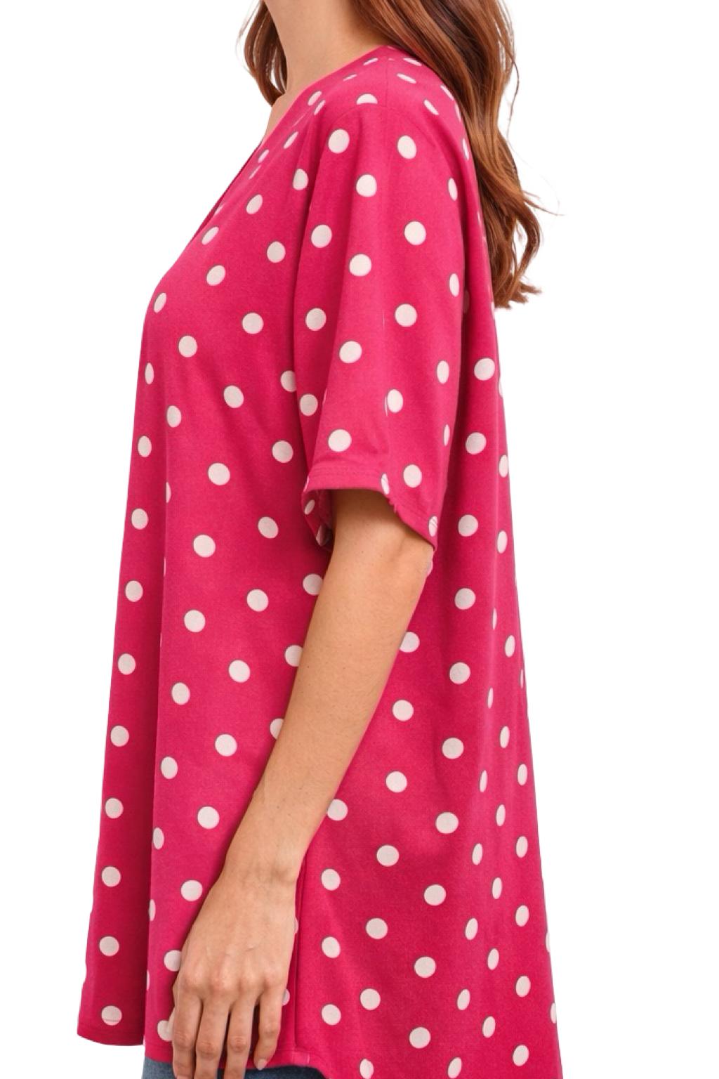 Blusa Pois Scollo a V