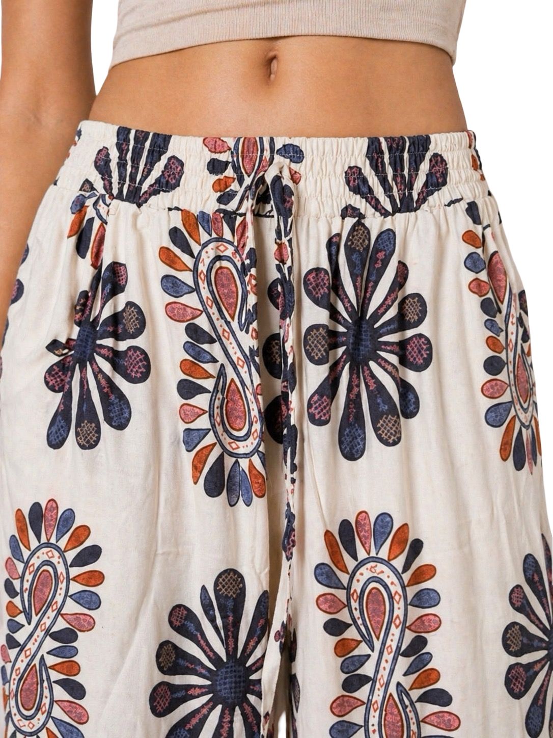 Pantaloni Fantasia Mediterranea