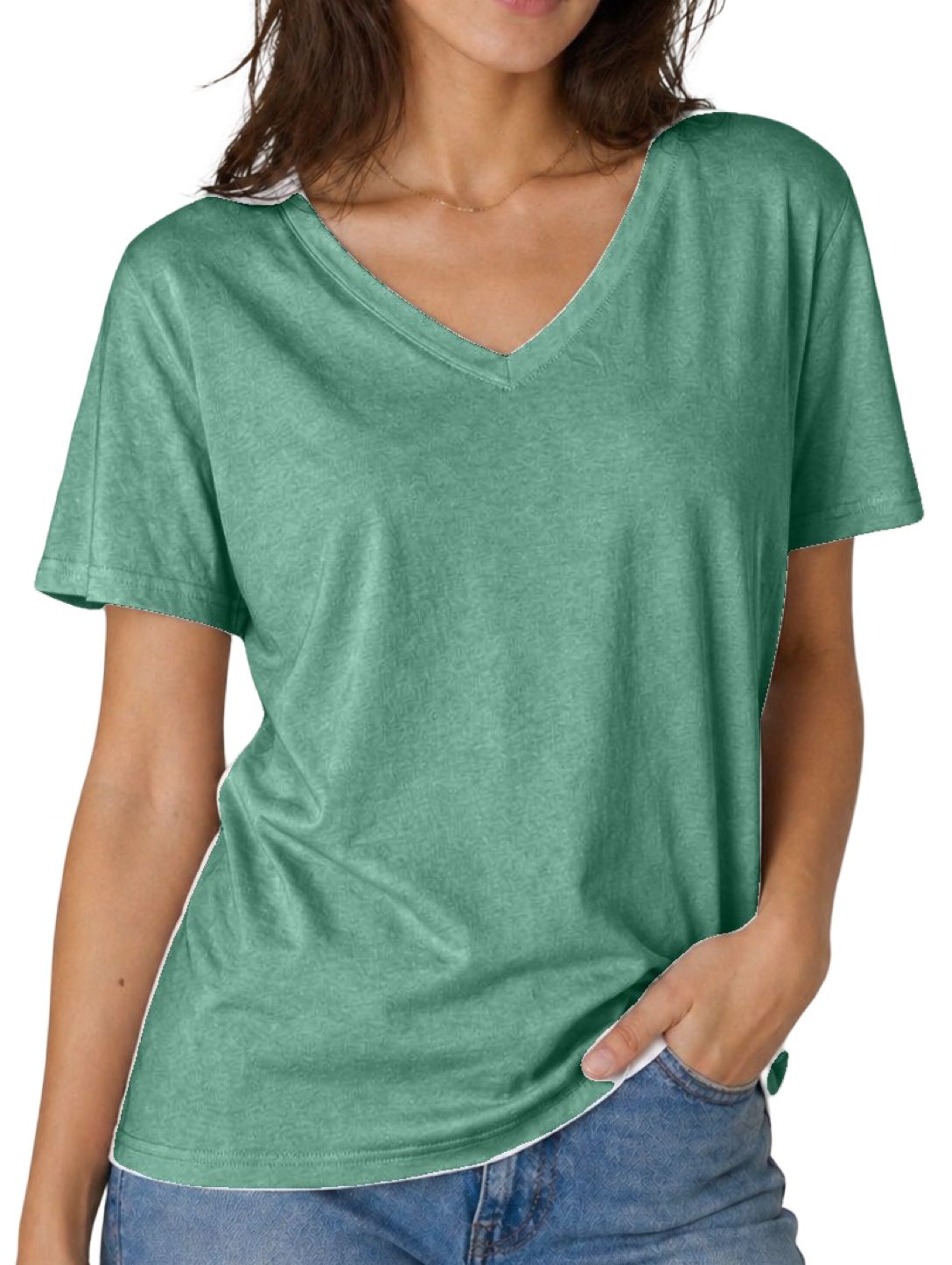 T-Shirt Scollo a V
