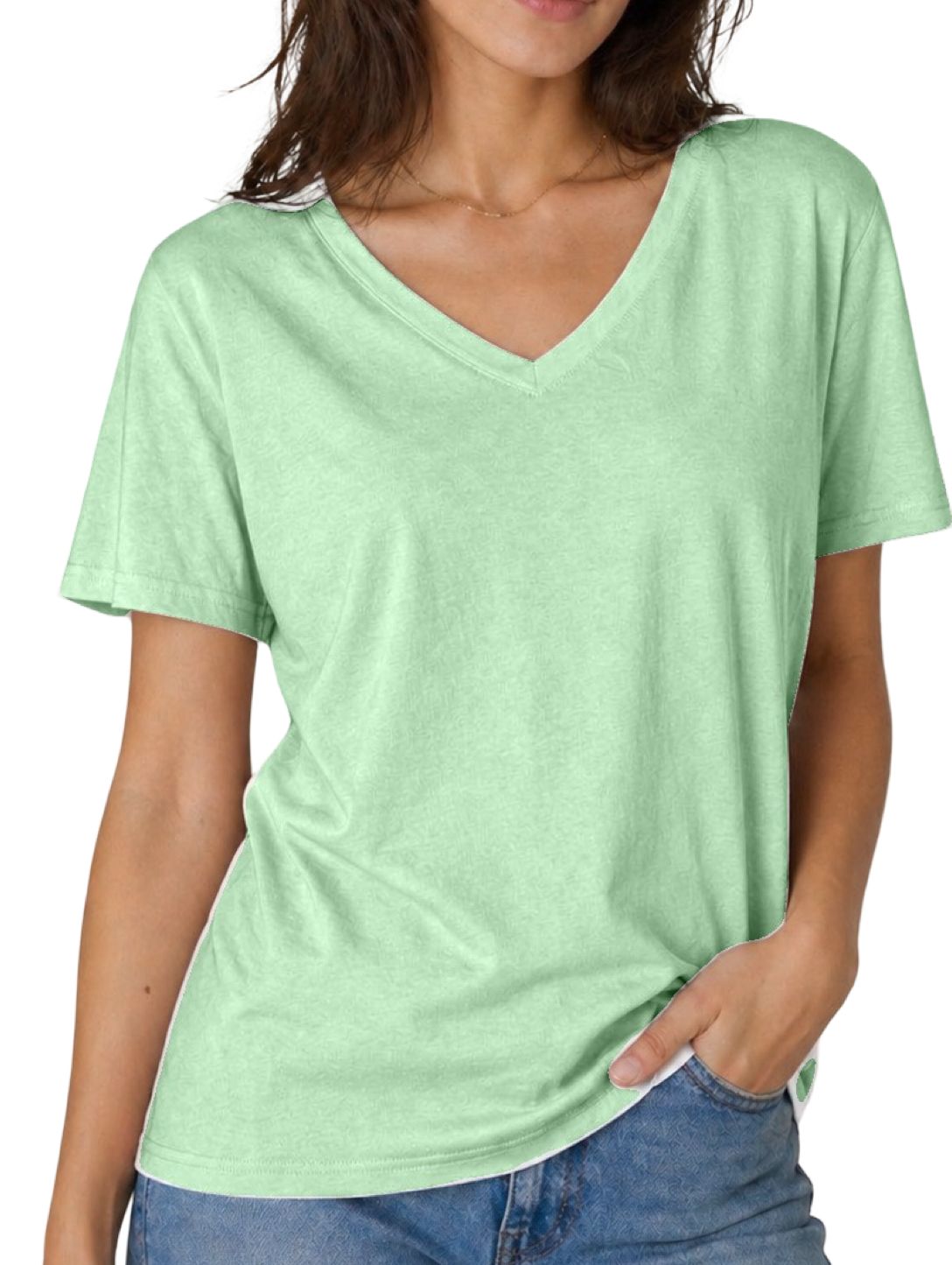 T-Shirt Scollo a V
