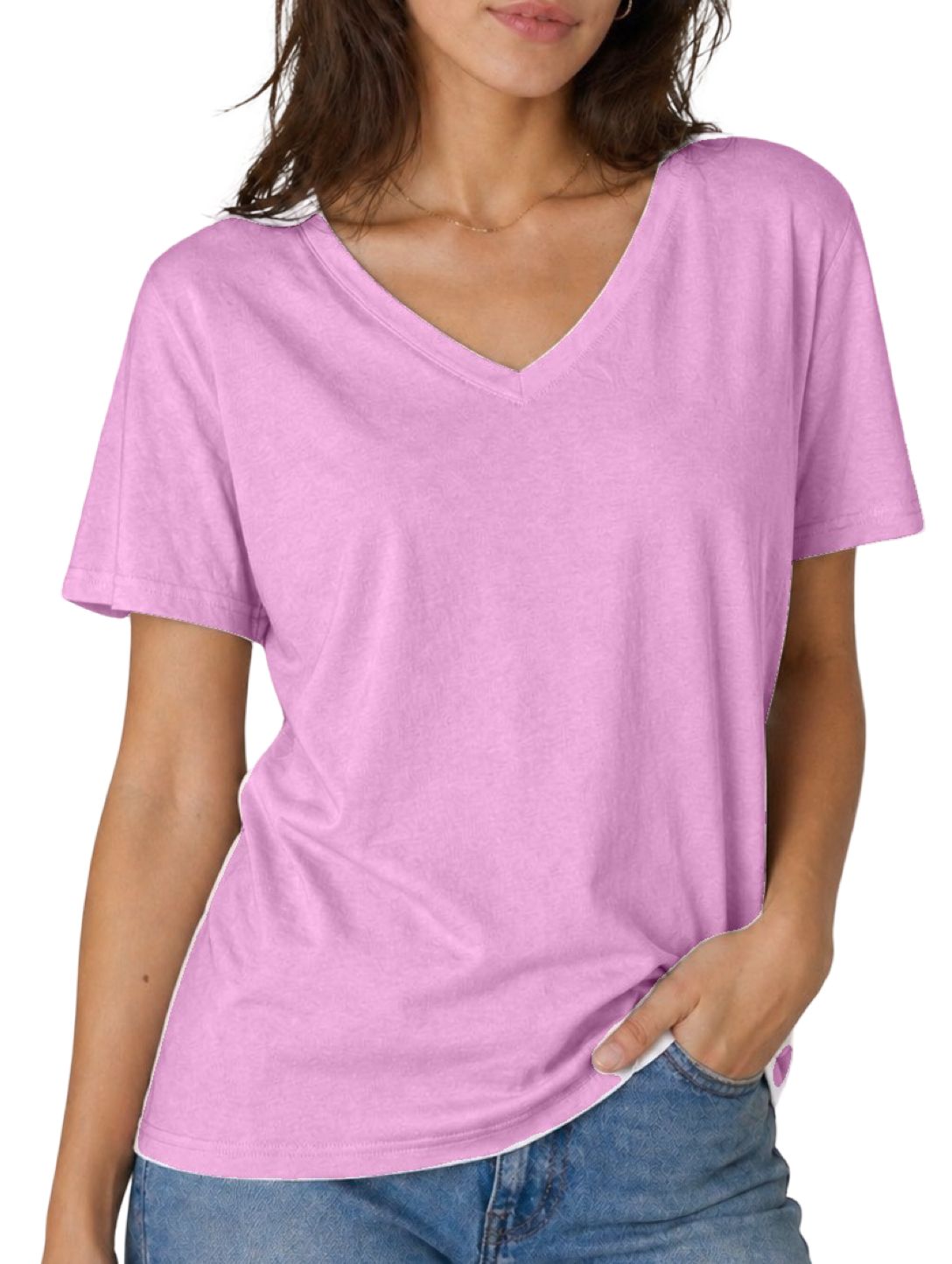 T-Shirt Scollo a V