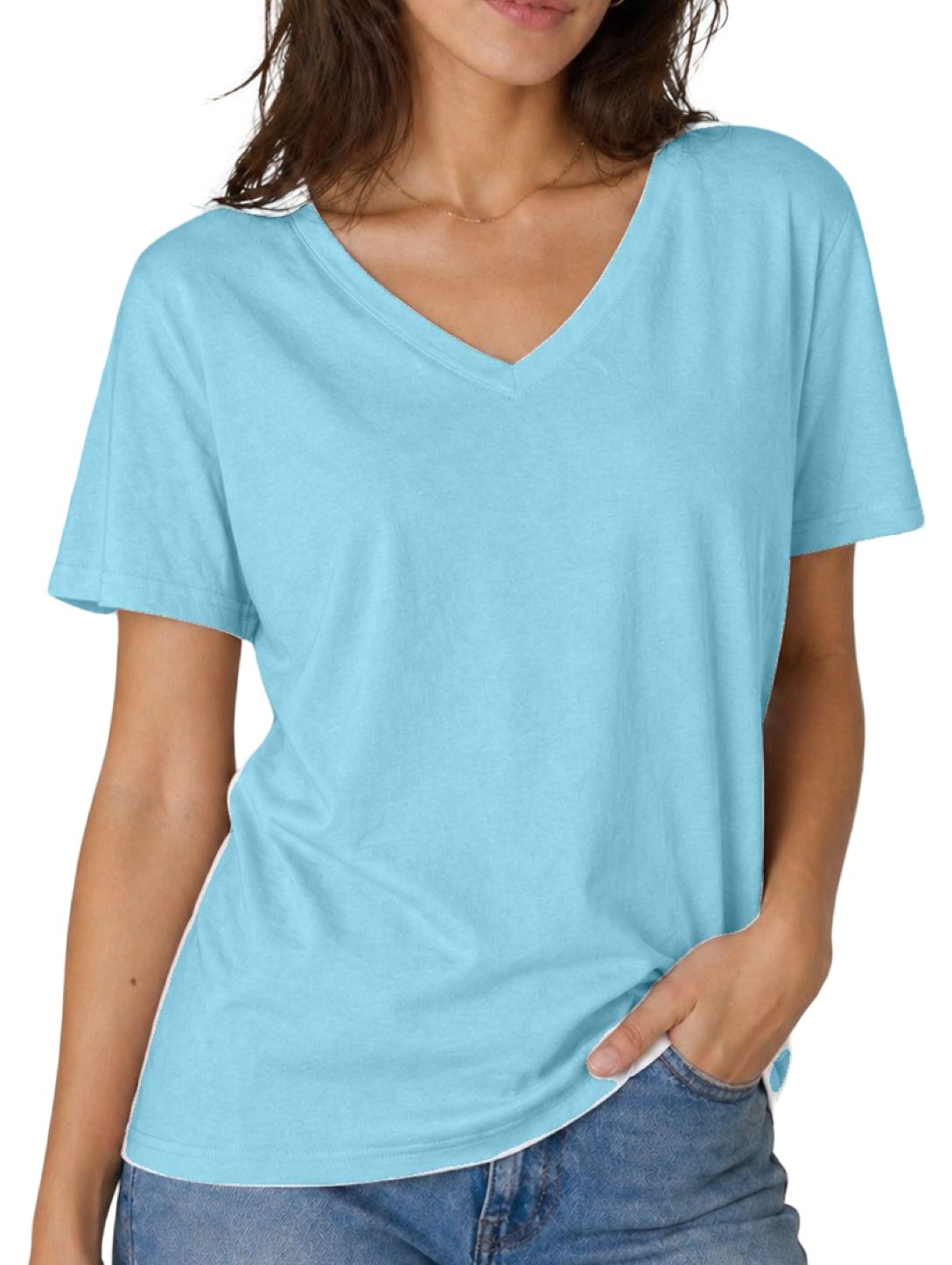 T-Shirt Scollo a V
