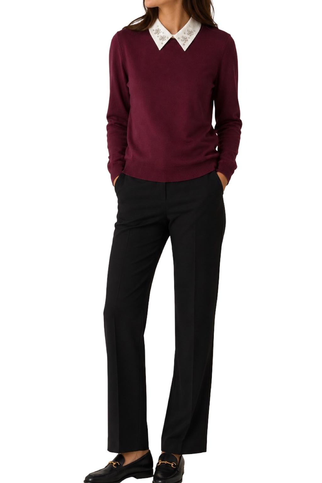 Maglia Colletto Camicia