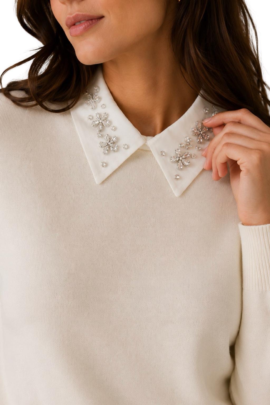 Maglia Colletto Camicia