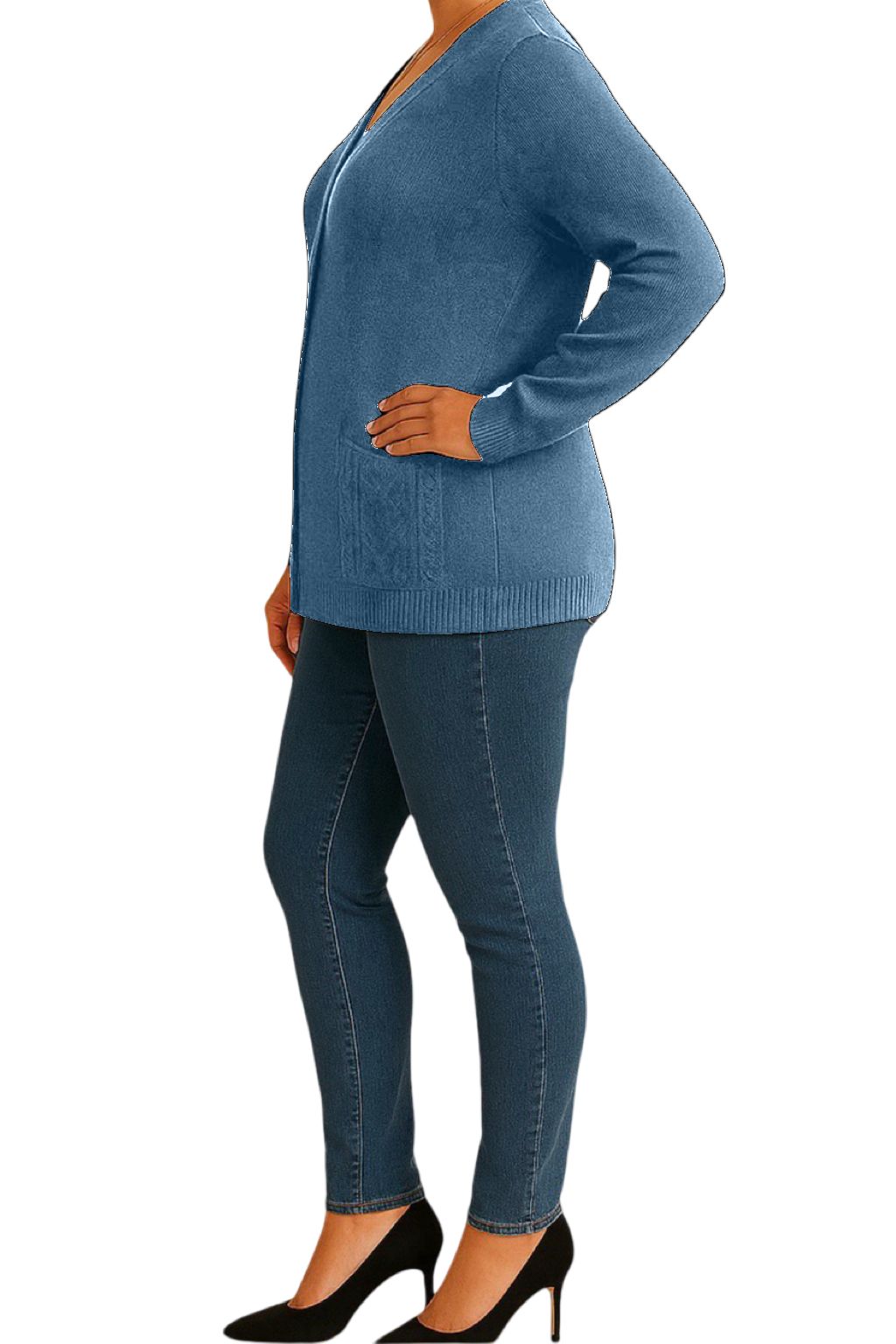 Cardigan Bottoncini e Tasche