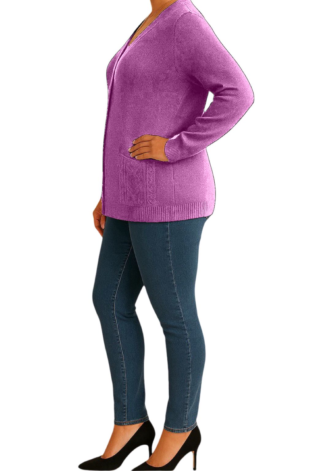 Cardigan Bottoncini e Tasche